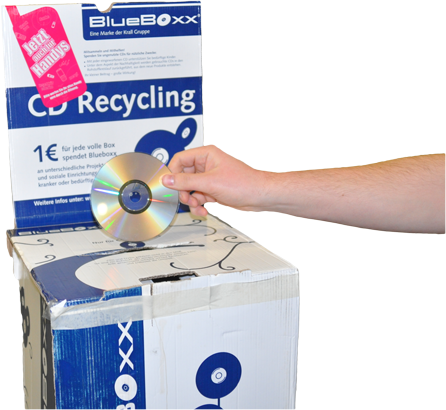 CDs/DVDs recyclen